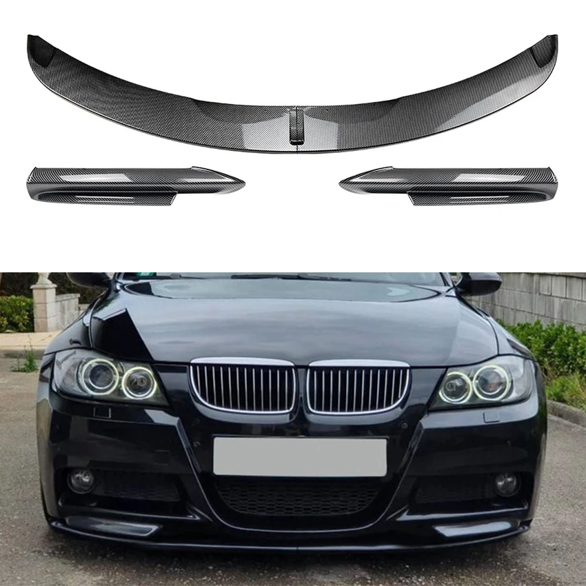 

For BMW 3 Series E90 E91 M-Tech 2005-2008 Front Bumper Spoiler Lip Lower Body Kit Diffuser Splitter Tuning Guard
