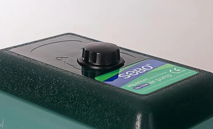 USMILEPET أفضل بائع سبائك الألومنيوم SOBO مضخة هواء عالية السعة مضخة هواء مضخة أكسجين بطارية نوع الحجاب الحاجز لبركة كوي