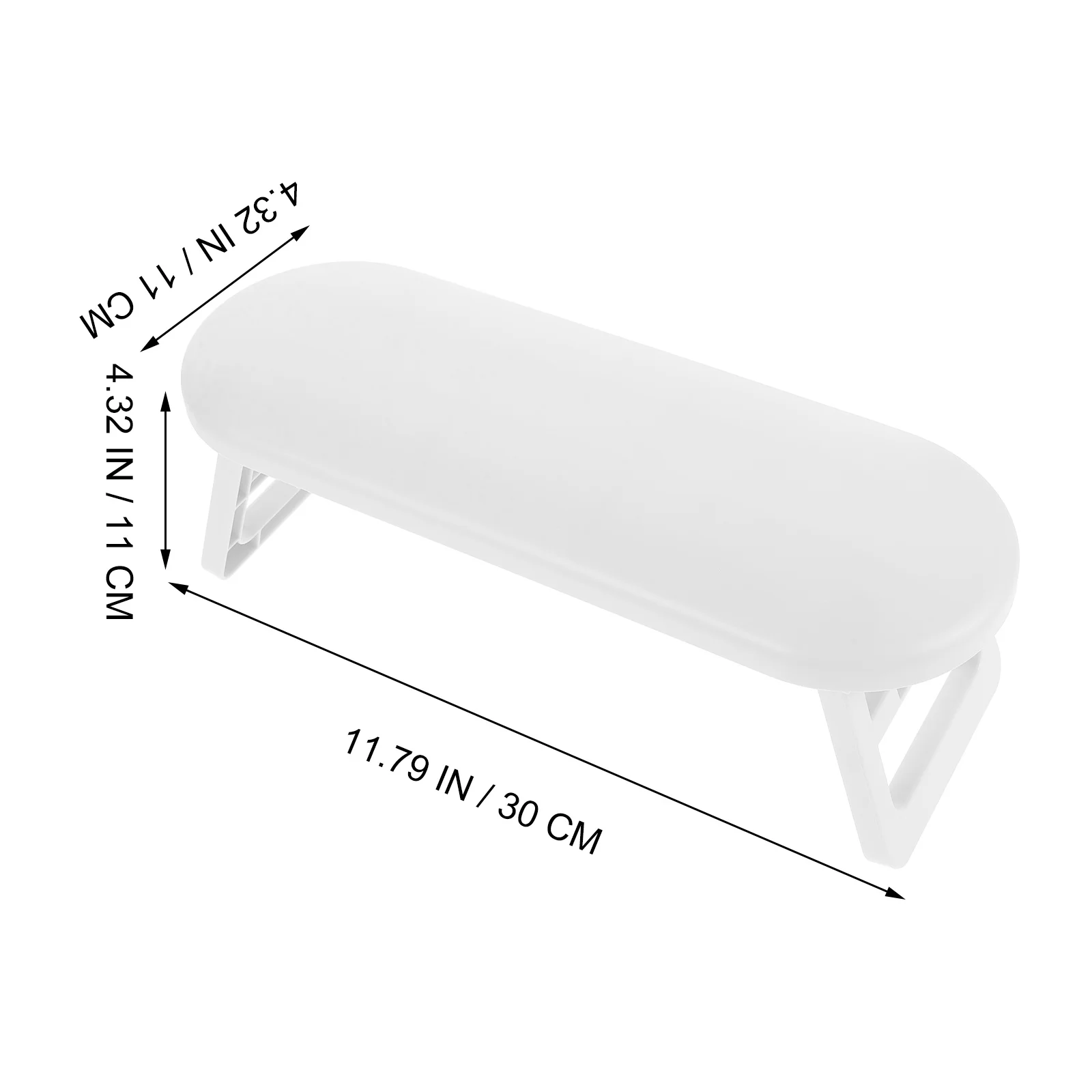 Armsteun Handhouder Opvouwbare manicurestandaard Comfortabele polssteun Stabiele antislip handsteun voor Nail Tech Table