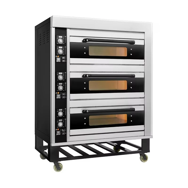 Electric bread oven, multi-function with 4 trays, suitable for bakery restaurants with long service life