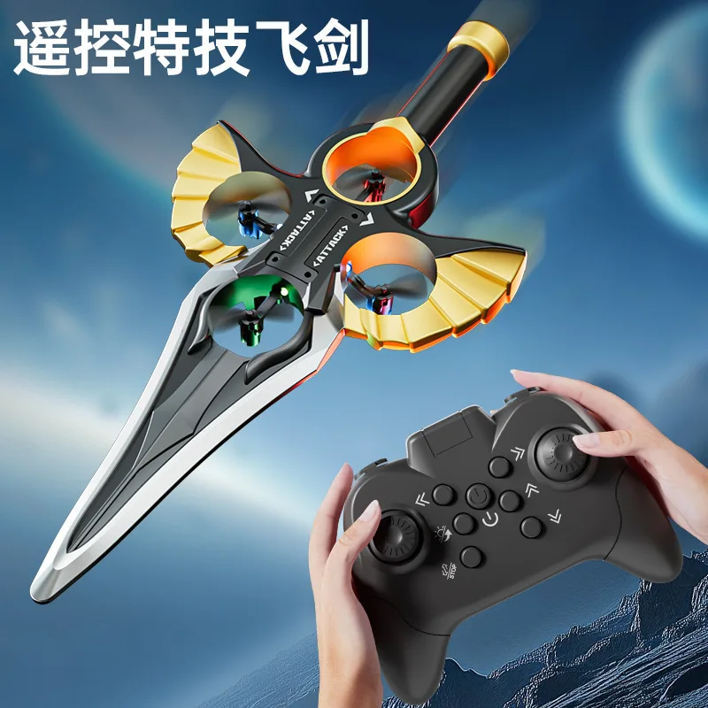 Remote Flying Sword Remote Controlled Stunt Flying Sword New Stunt Remote Controlled Airplane 360 Gesture Remote Control Sword view 4