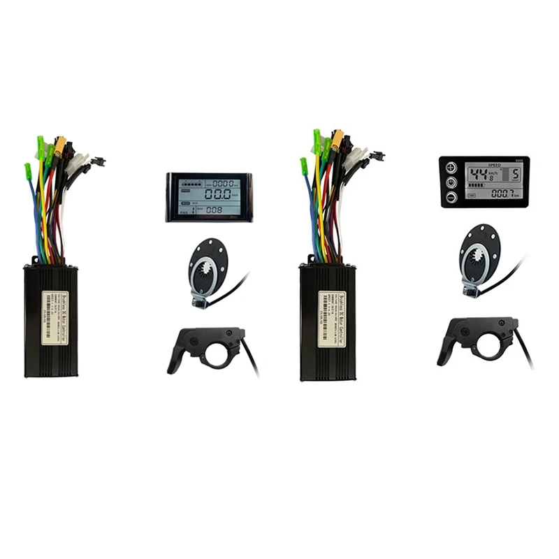 S900 E-Bike LCD Display Thumb Throttle Brushless Motor Electric 26A Sine Kit E-Bike Parts