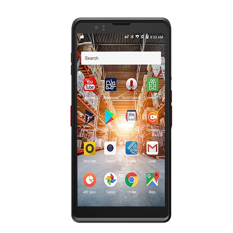 Industrial Data Collection Support Google Play Built-in 5000Mah Battery Honeywell 2D Barcode Scanner Android 12 OS Handheld PDA