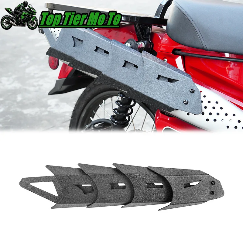 Exhaust Heat Shield Modified Exhaust Separate Anti-Scald Cover Heat Shield Protector Fit For Honda CT125 Hunter Cub Trail 125