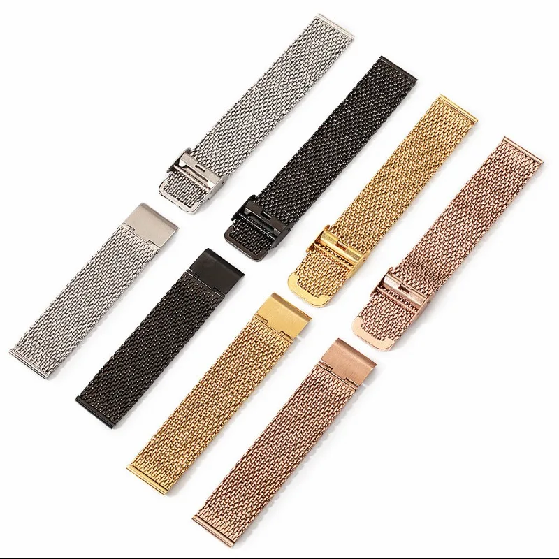 Milanese Stainless Steel Strap For Samsung Galaxy Watch FE 7 6 5 4 /Active 2 /Watch5 Pro/Watch6/4 classic 42/46/40/44/43/47mm