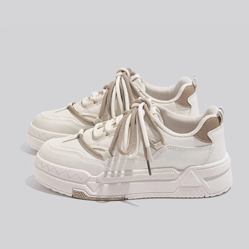 2025 Spring Festival Hot selling Womens Shoes Thick soled Breathable Versatile Board Shoes Fashionable Women's Casual Sneakers