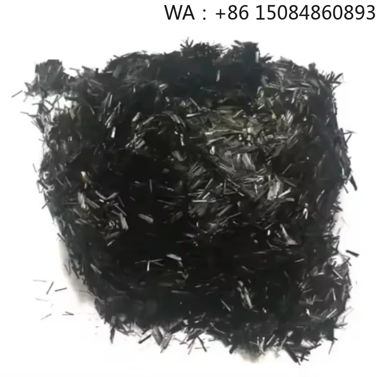 

High purity black chopped carbon fiber strands for molding, customizable specs, high performance composite raw