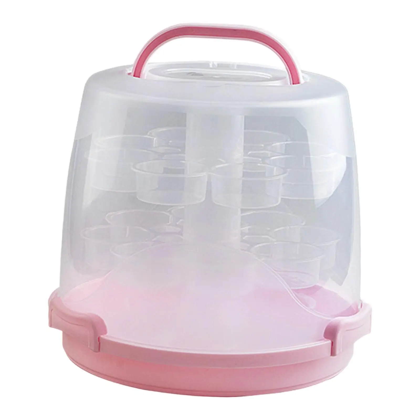 

Tall Cupcake Carrier Cake Containers, Multipurpose Cakes Holder, Birthday Cake Storage Box,