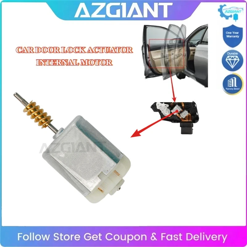 

AZGIANT FC-280 Car Central Control Motor Door Lock Actuator 2005-2012 Renault Clio MK3 Auto Door Lock Repair
