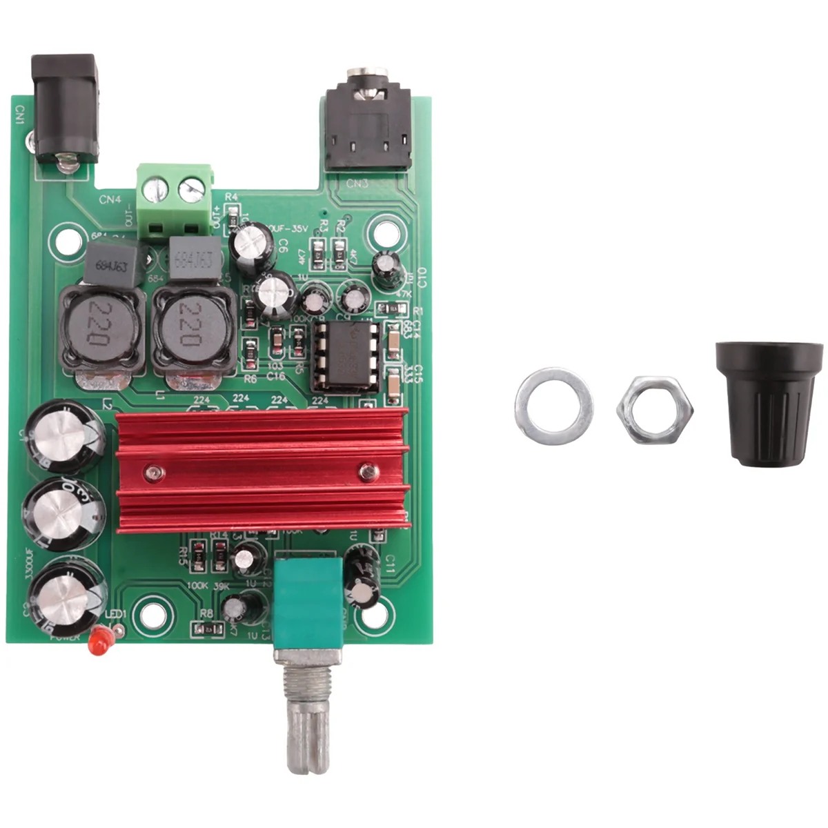 TPA3116D2 placa amplificadora de potencia de Subwoofer de 100W, amplificador de potencia Digital