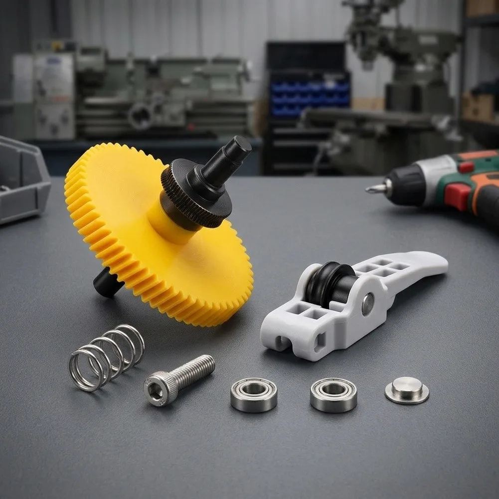 Extruder Gear Kit for BambuLab For A2L For 3D Printers Plastic Handle Metal Plastic Design for Balanced Performance
