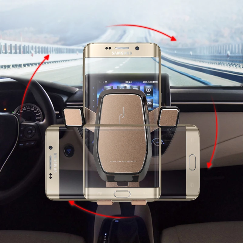 Car Phone Holder Air Vent Mount Clip Clamp Mobile Phone Holder for Toyota Corolla Altis Accessories 2019 2020