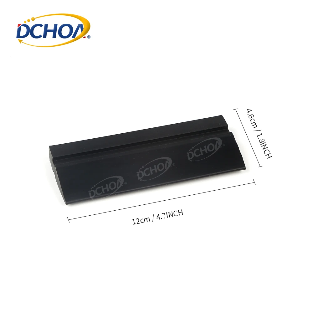 DCHOA 4.7 Inch Soft Silicone Squeegee for Car Window Tint PPF Vinyl Wrap Film Installation Rubber Scraper Tool