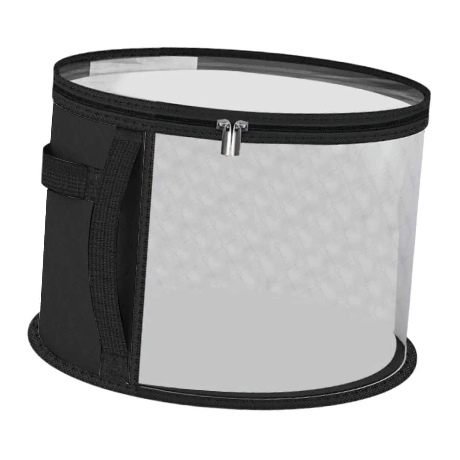 Hat Storage Bag Home Lightweight Versatile Dustproof Protector Travel Box Zipper Closure Beach Hat Case for Bucket Hats Clothes