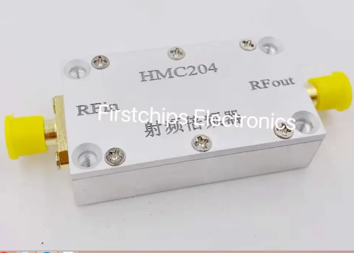 RF frequency multiplier HMC187 HMC189 HMC204 Aluminium alloy case shielding 0.8-8GHZ