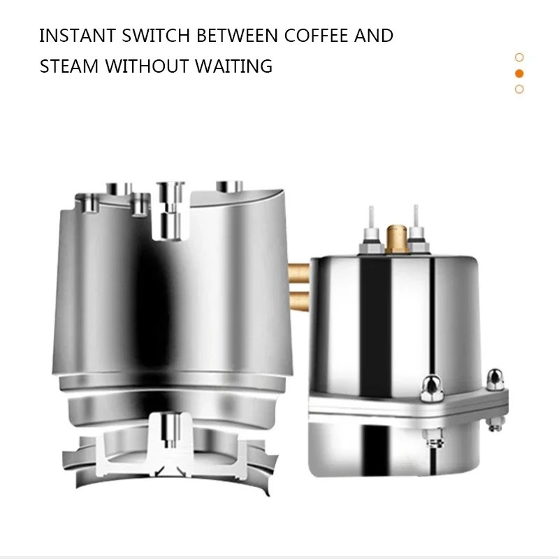 ماكينة القهوة الكهربائية المنزلية 220 فولت 220 فولت/1850 وات مكتب المنزل ماكينة إسبريسو طازجة CRM3007G ماكينة قهوة اسبريسو منزلية