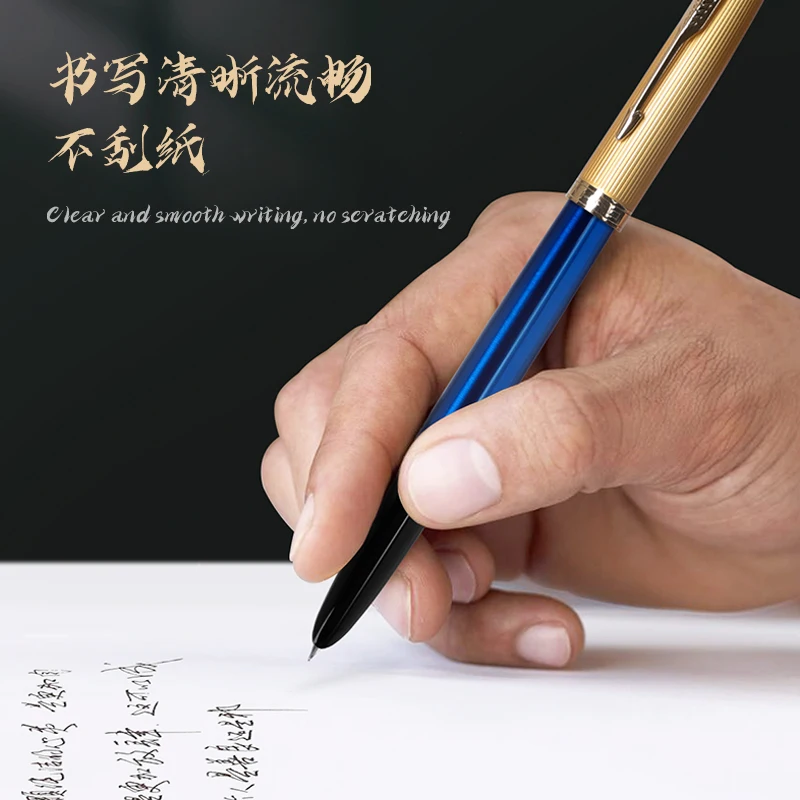 JINHAO 85 النمط الكلاسيكي جميع الصلب/الخشب/البلاستيك قلم حبر 0.38 مللي متر 0.7 مللي متر بنك الاستثمار القومي أقلام الحبر اللوازم المكتبية المدرسية الطلاب القرطاسية #4