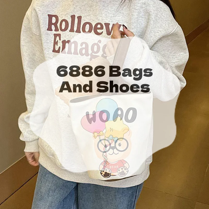 

Портативная сумка-ведро 2025 года, ручная нось, холщовая сумка Ins, милая женская сумка для мобильного телефона для девочек