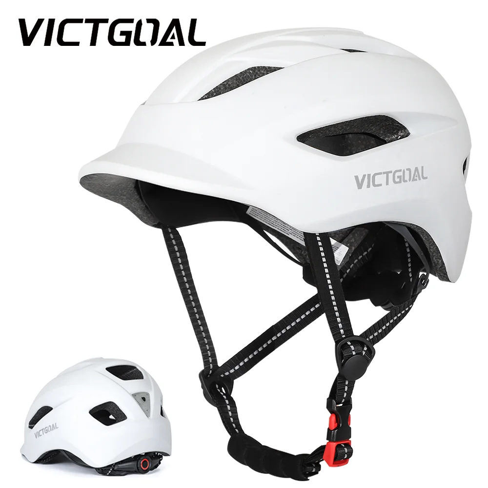 

VICTGOAL Bike Helmet for Men Women Urban Road Bicycle Helmet with Rear Light Lightweight MTB Cycling Safety Caps City Commuting