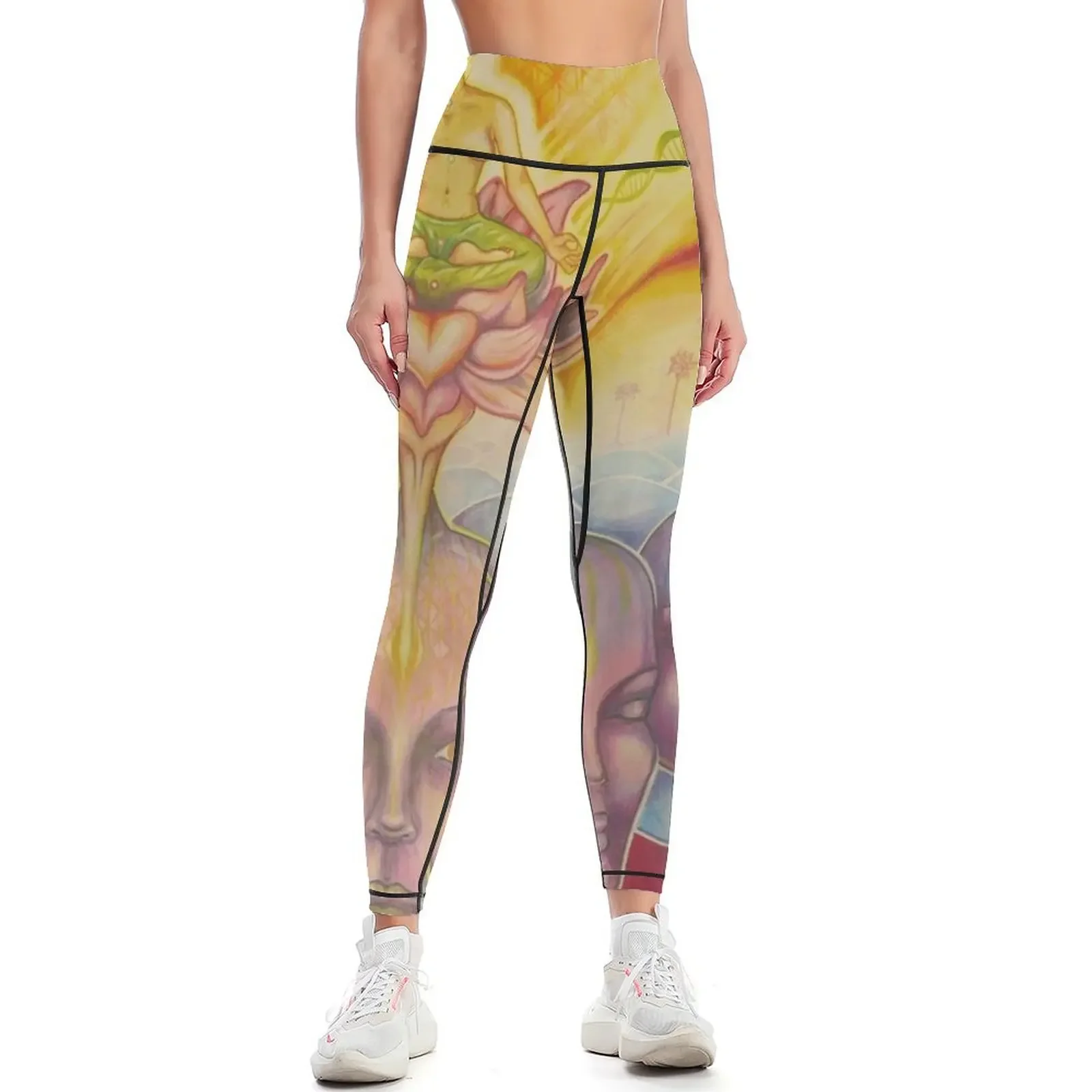 

Visionary Lotus Leggings sports for push up gym clothing Womens Leggings