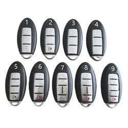 New Smart Remote Key Shell Case 2 3 4 5 Buttons for Nissan Rogue Teana Sentra Versa ALTIMA MAXIMA Sunny Keyless Entry