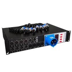 Line array interface distributor high-power 6-way sequencer is suitable for line array speaker systems