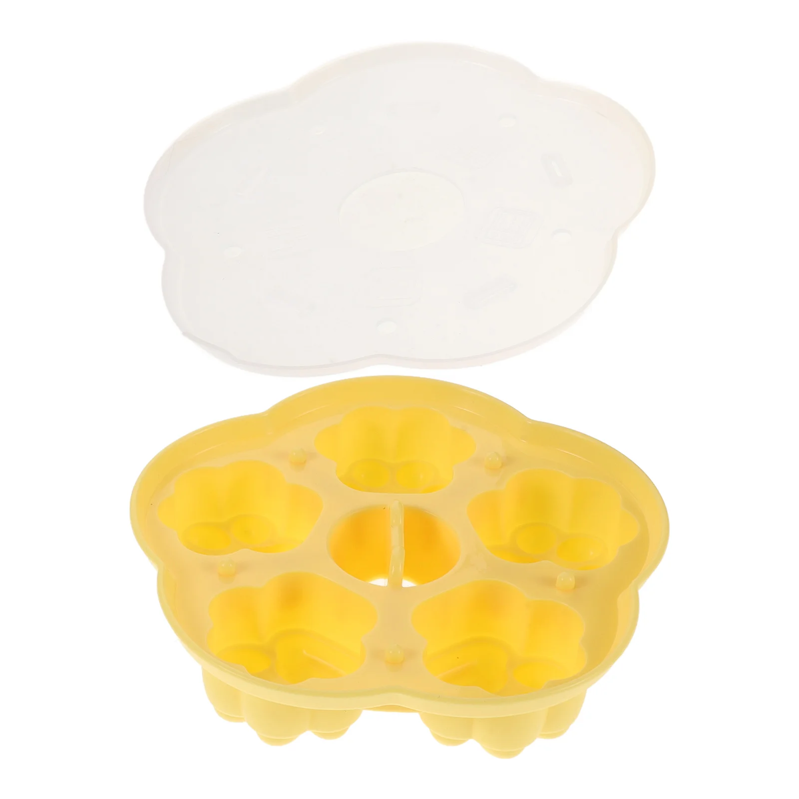 

Children's Food Box Silicone Cartoon Cat Gummies Cakesicle Molds Baby Food Ice Cube Pudding Dog Popsicle Baking Cupcake