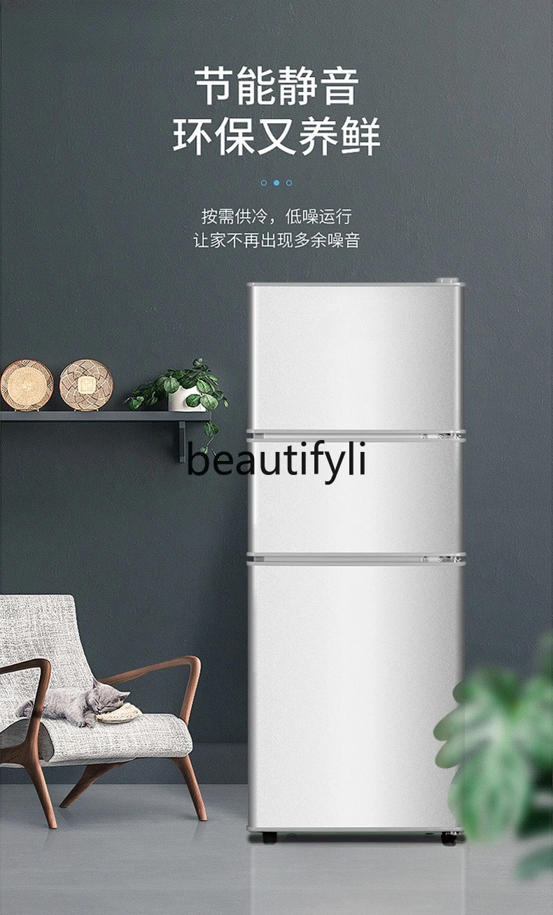 

Three-door refrigerator with soft-frozen refrigerator, various specifications refrigerator, three-door energy-saving household