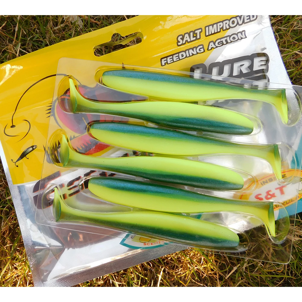ESFISHING 낚시용 소프트 루어 50mm 76 100 125 150 180mm ES ... - 1