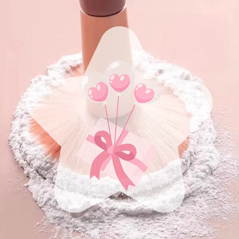 Ensemble de 8 pinceaux de maquillage professionnels, poils synthétiques doux et sans cruauté, avec étui de rangement portable en PU