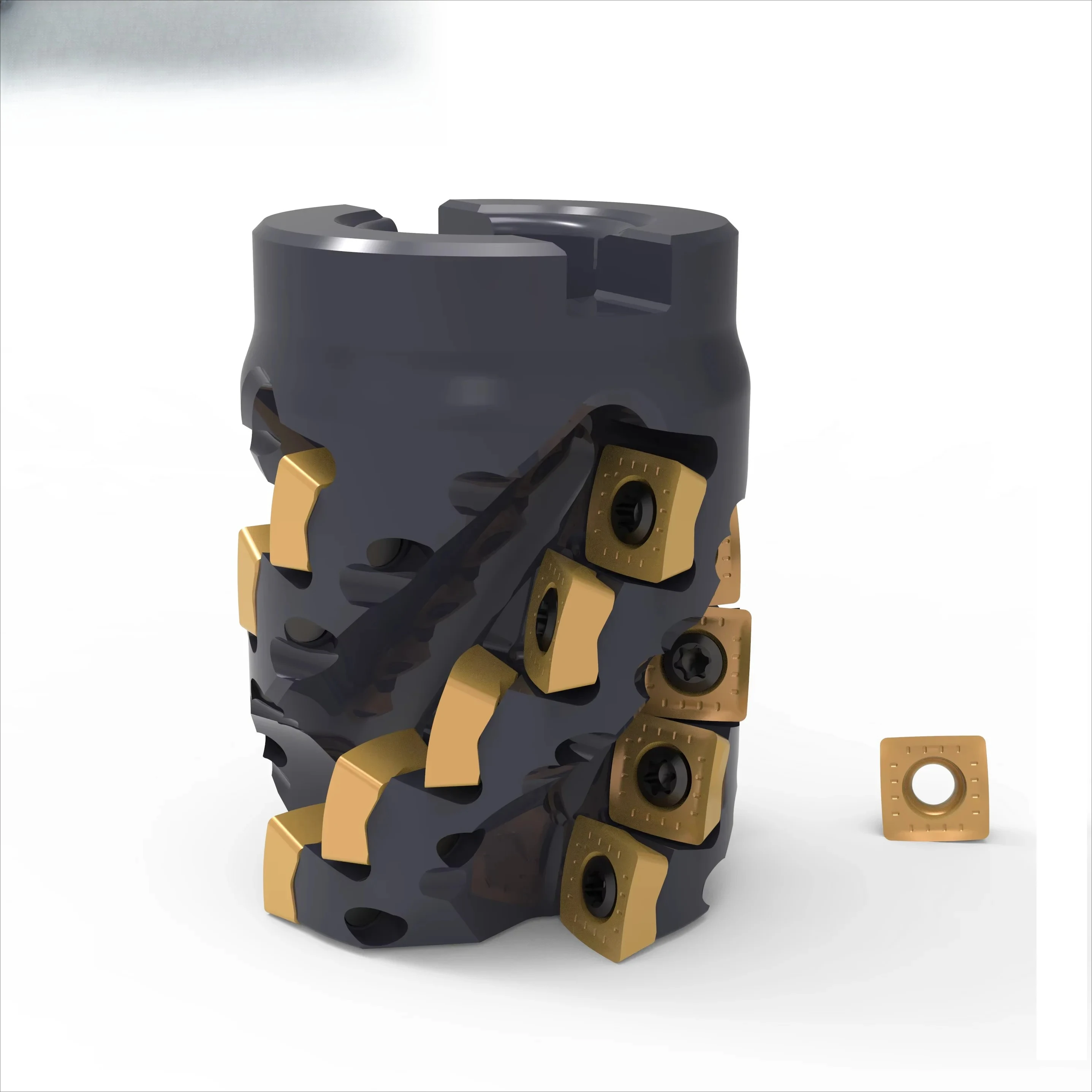 OEM&ODM  CCM90SV-4550A22R-11 CNC Corn Milling Cutter Multi-edges Large Positive Front Angles Spiral Cutting Edges