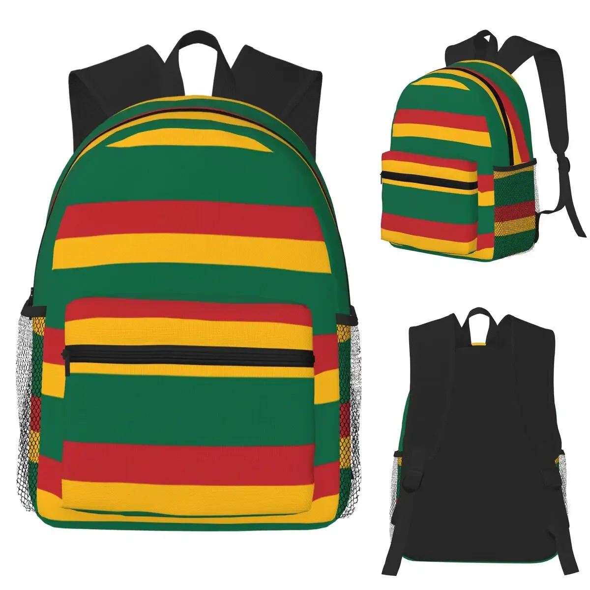 

Дизайн литовского флага, студенческий рюкзак, школьная сумка, походный дорожный рюкзак для мужчин и женщин, сумка для книг, сумки на плечо