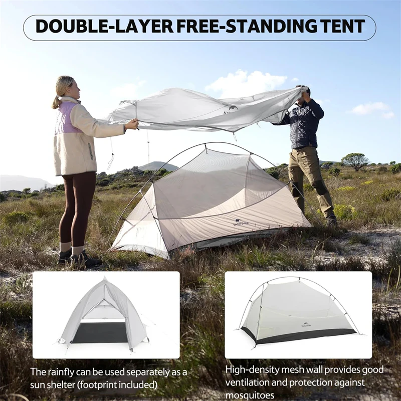 Naturehike Cloud Up UL 1-2 Person Ultralight Tent