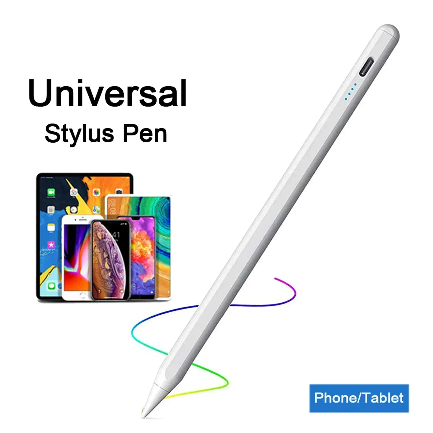 Active Universal Tablet Stylus Pen For Apple iPad iPhone Android Touch Screen Pencil For Xiaomi Huawei Samsung Tablet Phone Pen