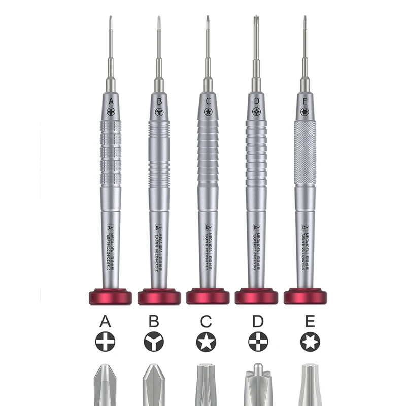 MEGA IDEA 2D Precise Bolt Driver for IPhone Android Mobile Phone Repair Disassemble Screwdriver Repair Tools