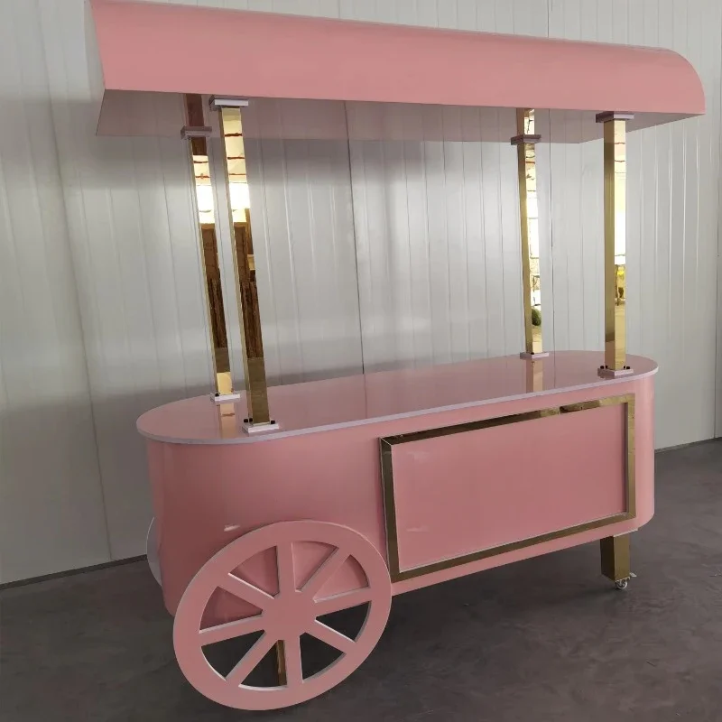 Custom candy bar cart food cart party decoration wedding