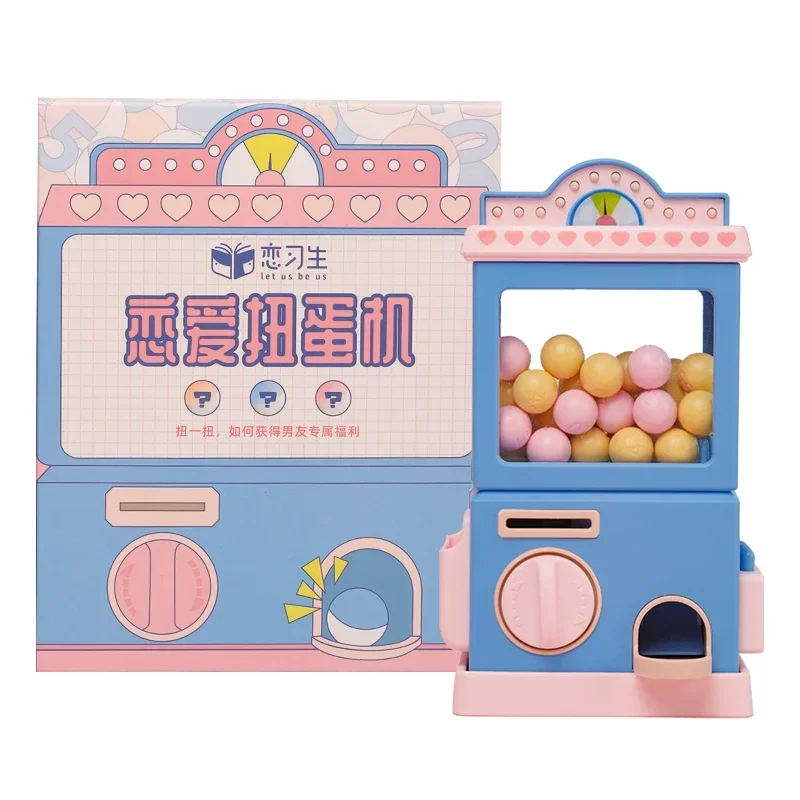 Pink Candy Dispenser Savings Safes Children Candy Vending Machine Mysterious Technology Box Piggy Bank for Kids Birthday Gift