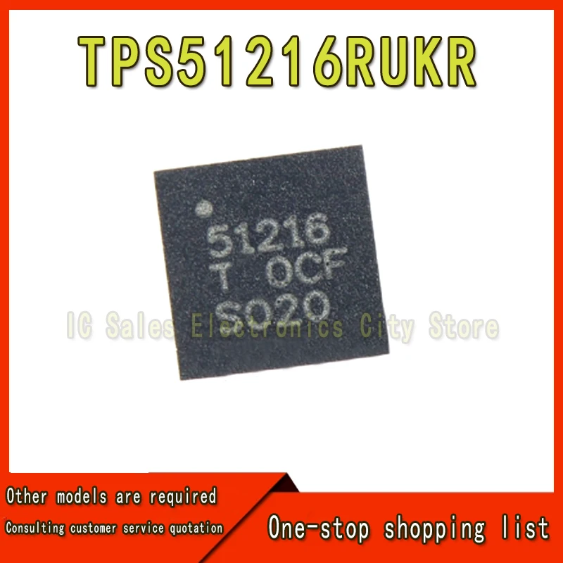 (5-10 Stuk) 100% Nieuwe 51216 Tps51216 Tps51216rukr QFN-20 Chipset