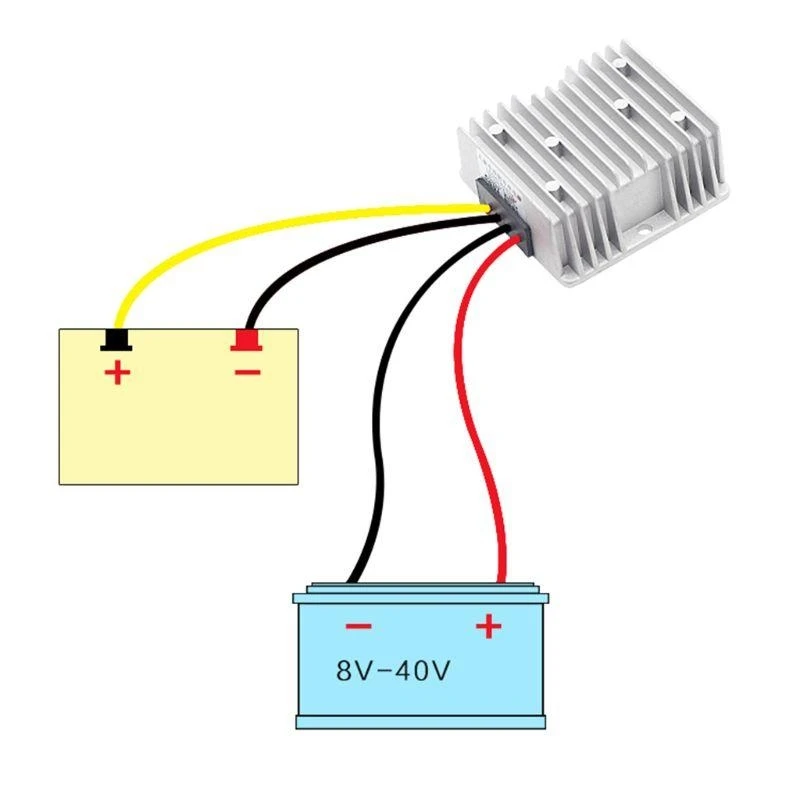

DC8-40V To 12V Step Down Module Power Converter Mini Buck-Converter