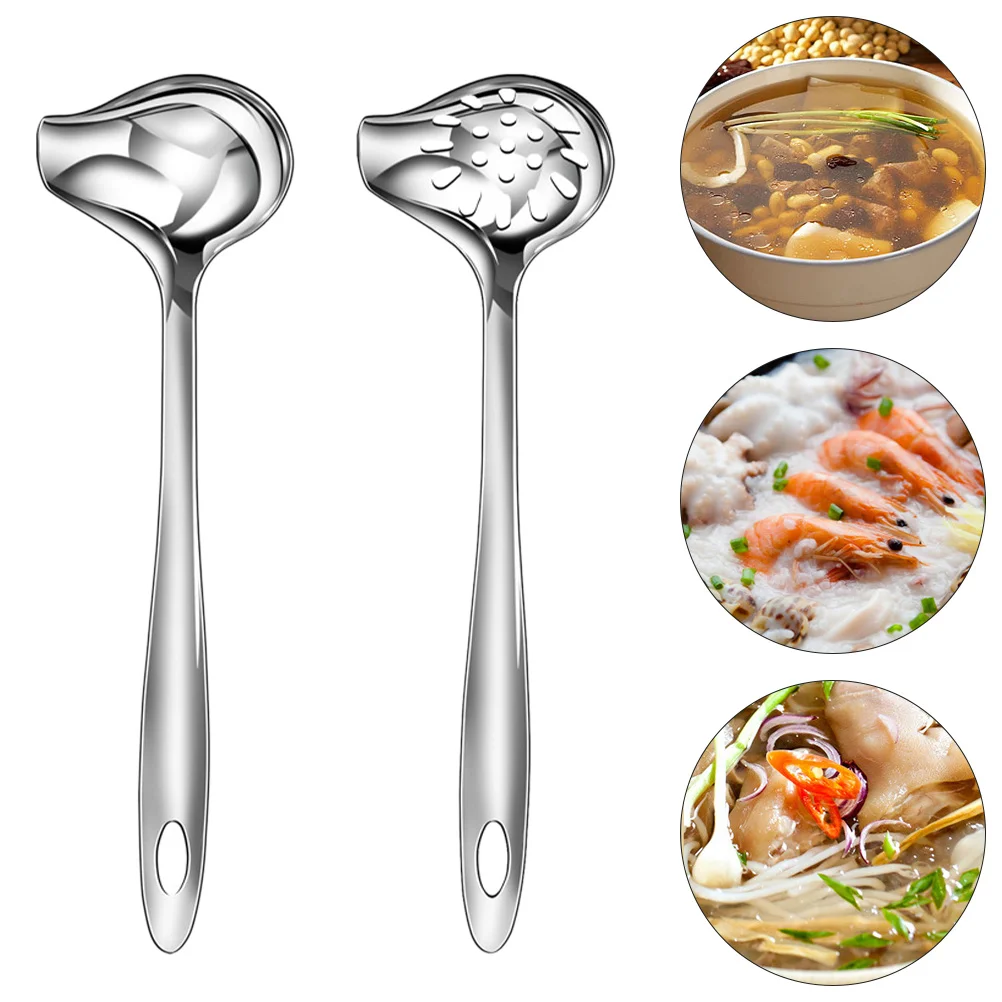 

Stainless Steel Colander Kitchen Utensils Kitchenware Silverware Home Spoon Food