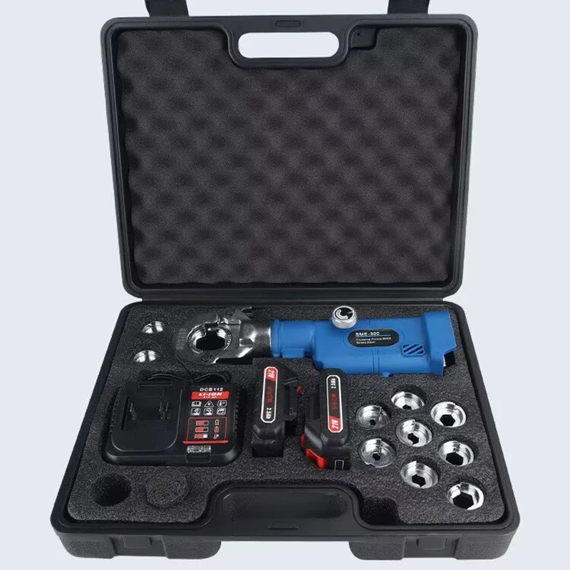 Small Portable Electric Hydraulic Crimping Tools SME-300 Copper Aluminum Terminal Crimping Pliers Wire Crimping Machine