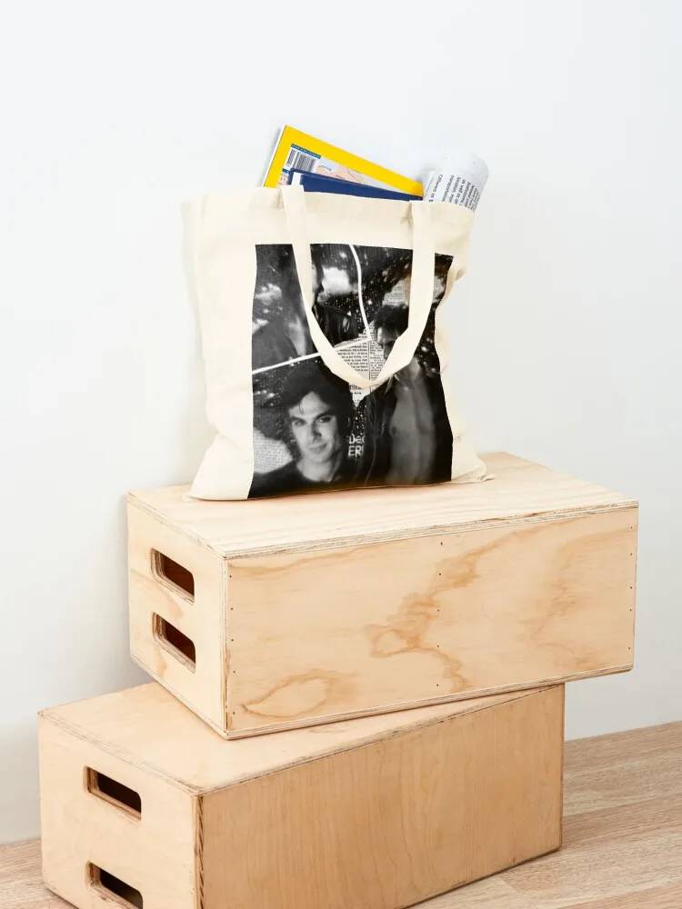 Ian Somerhalder sac fourre-tout esthétique sac de chariot à provisions sac personnalisé Shopper shopper femme