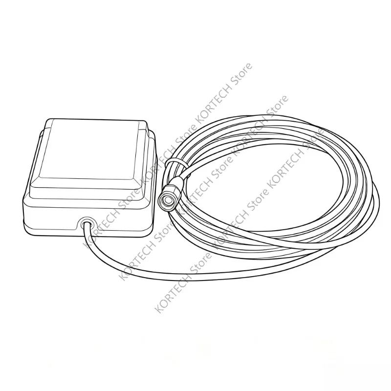 RTK/RTD High precision GNSS four star Full frequency L1L2L5 land survey differential vehicle Beidou positioning antenna