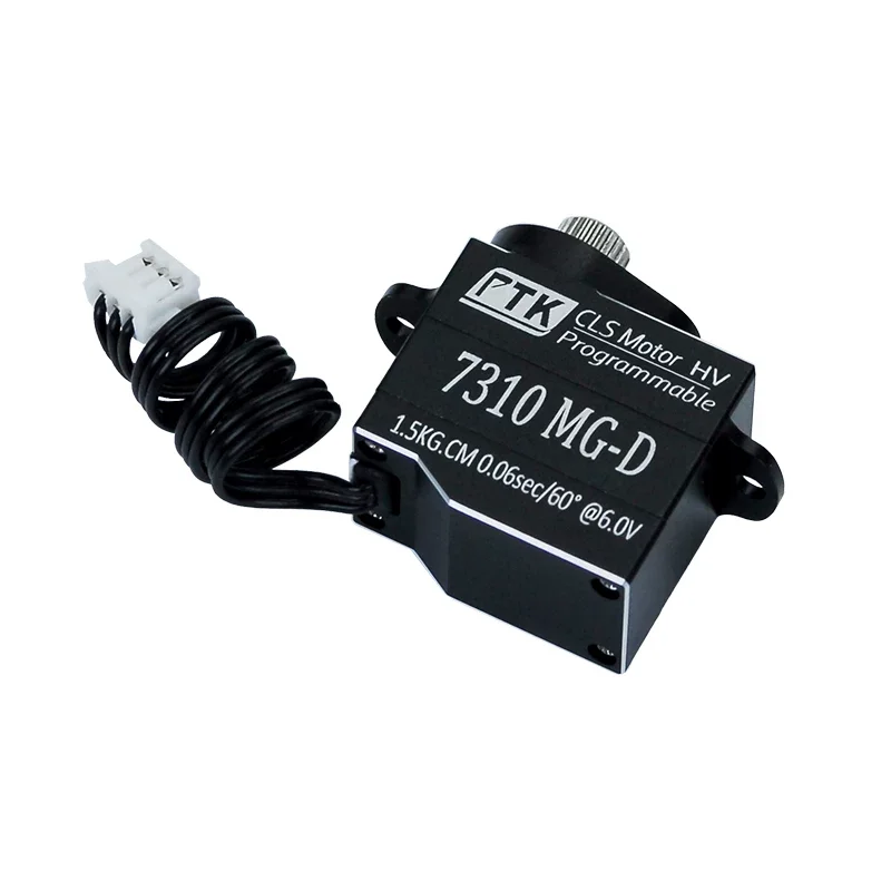 7310MG-D Full Metal Gear Micro Digital Servo with Metal Arm / Upgrade Parts for 1/24 RC Drift Mini Car / RC Buggy