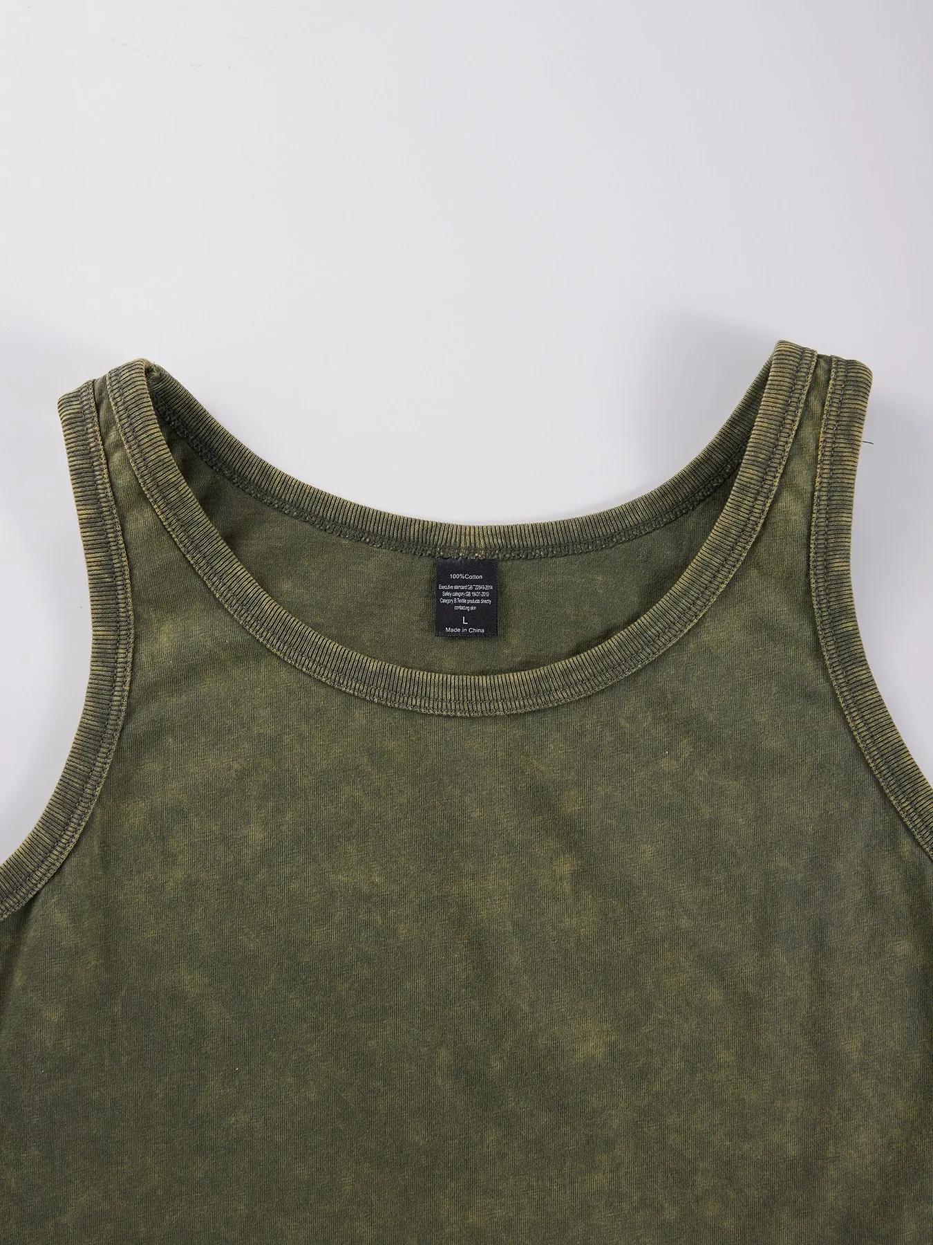 Un petit chat Orange passionné imprimé lavé hauts sans manche femmes Hip Hop Fitness gilets coton vêtements d'été Y2K débardeurs