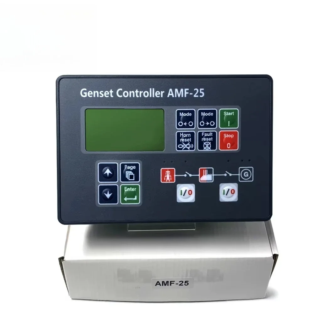 Factory Sales AMF25 Diesel Genset Controller IL-NT Amf 25 Generator Auto Start Stop Control Module Replace Il-nt AMF-25