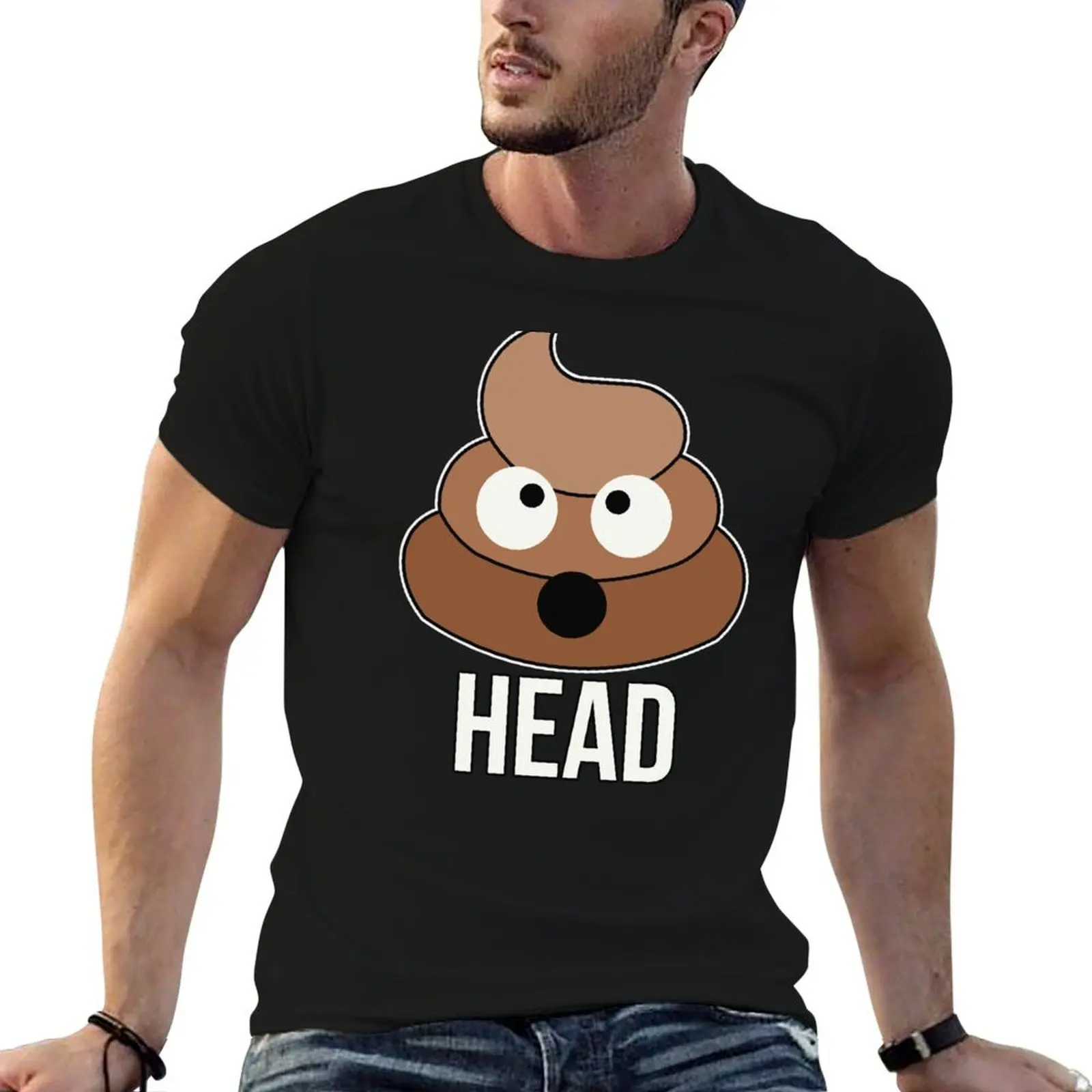 

Poop Head Funny T-Shirt t shirt man designer t shirt for man T-Shirt