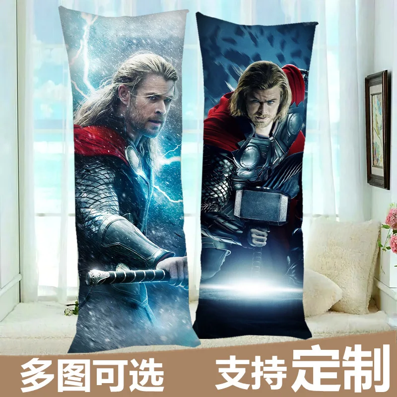 

MINISO Thor Cosplay Dakimakura Pillow Case Hugging Body Adult Prop Cartoon Accessories Toys Christmas Gifts