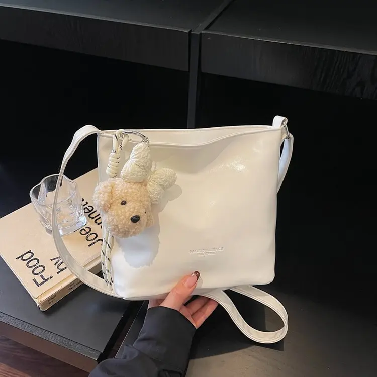 

Модная кожаная женская сумка, популярная классическая сумка в парижском стиле, повседневная винтажная сумка-тоут, стильная сумка-мессенджер через плечо на каждый день