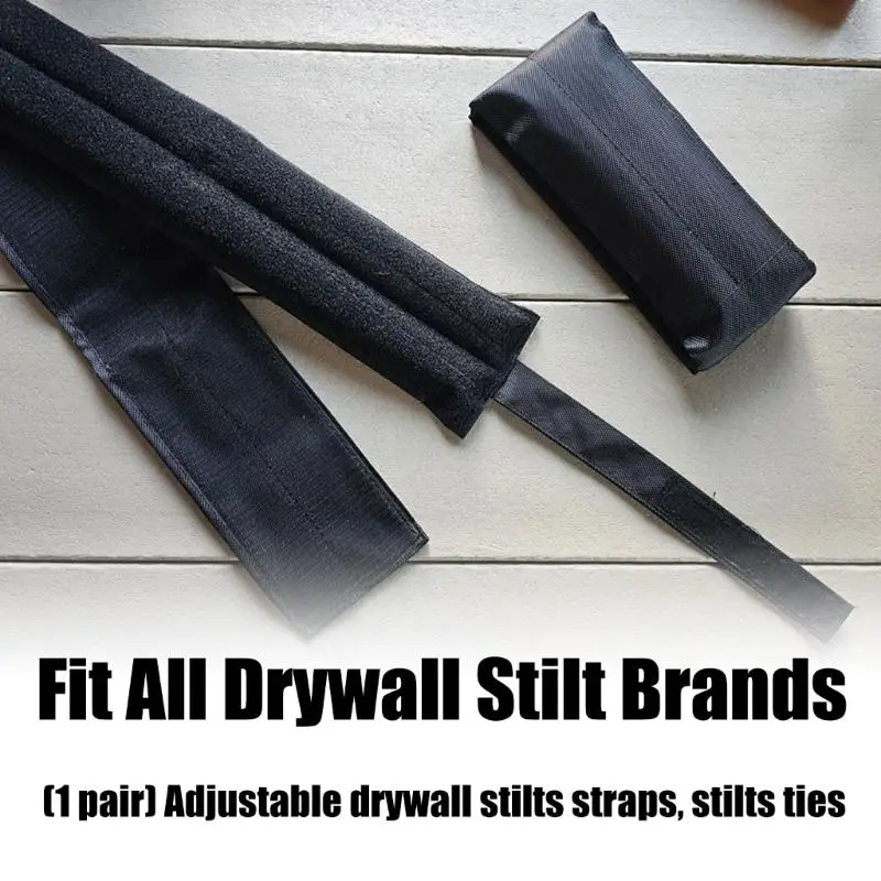 652F Adjustable Drywalls Stilt Strap Compatible for Stilt Brands Secure& Comfort
